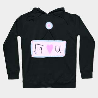 I love you - in math Hoodie